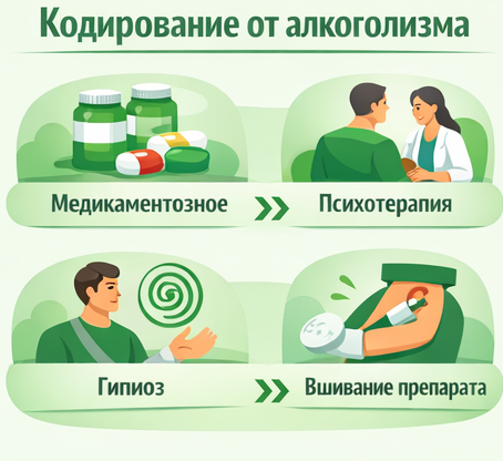 кодирование от алкоголизма в Архангельске Санати